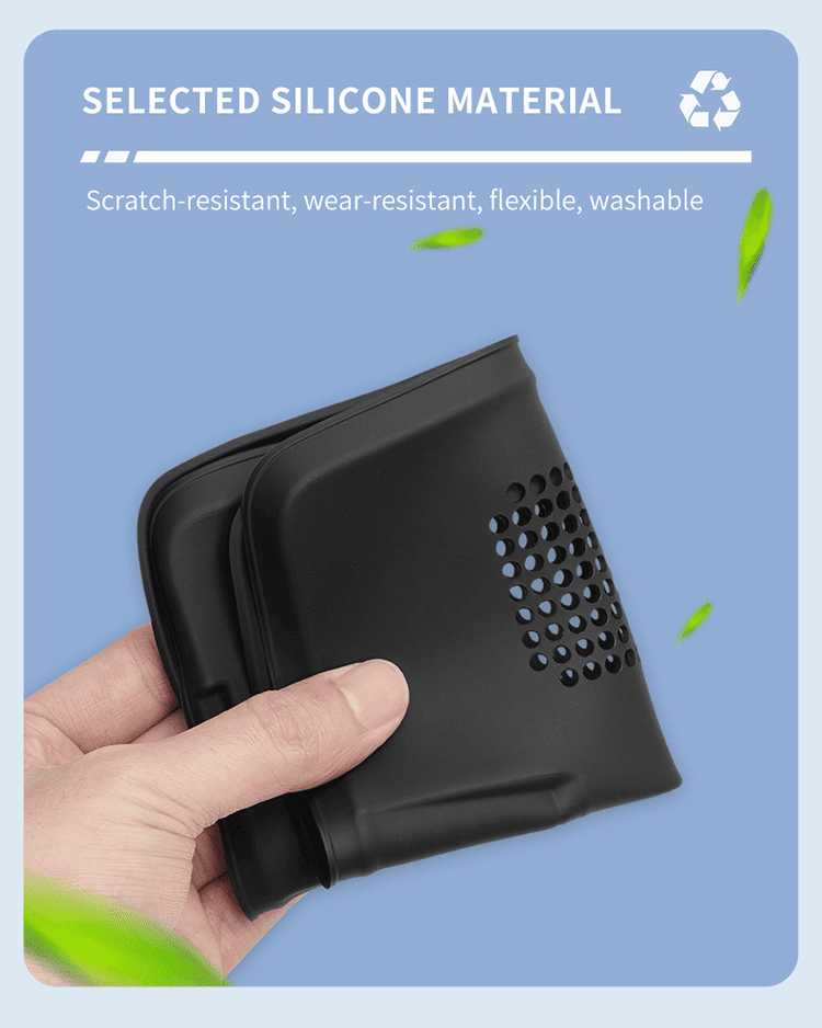 Flexible silicone wireless charging pad for BYD Shark 6 – scratch-resistant, washable, and eco-friendly material