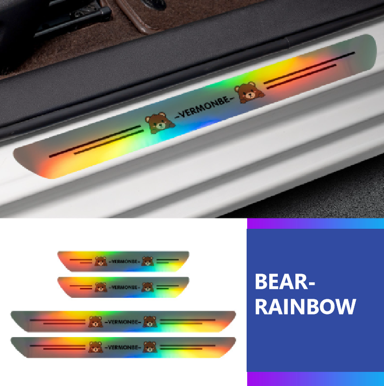 BYD Iridescent Door Sill Stickers – Seagull Dolphin Seal Sealion Compatible