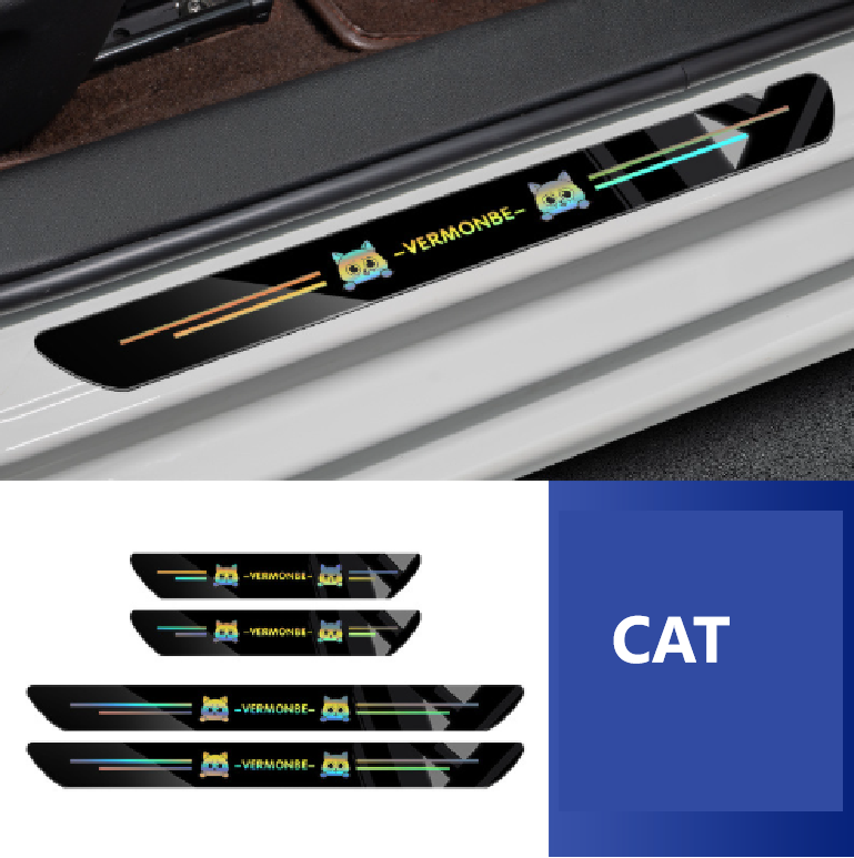 BYD Iridescent Door Sill Stickers – Seagull Dolphin Seal Sealion Compatible
