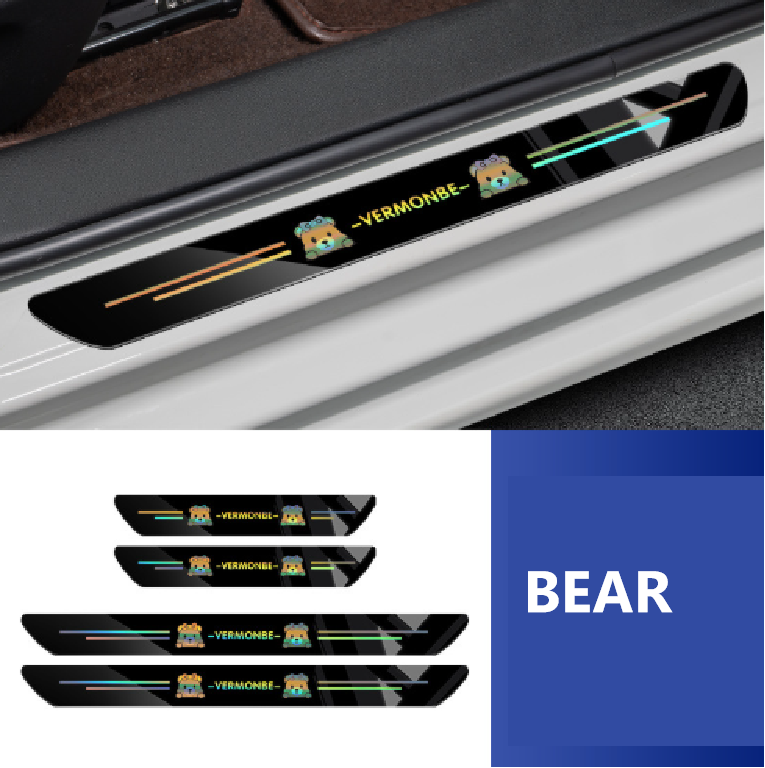 BYD Iridescent Door Sill Stickers – Seagull Dolphin Seal Sealion Compatible