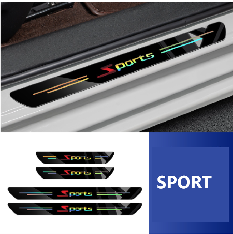 BYD Iridescent Door Sill Stickers – Seagull Dolphin Seal Sealion Compatible