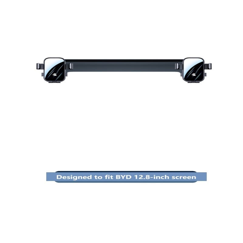 Phone holder mount for BYD 12.8-inch rotating infotainment screen – dual-sided design