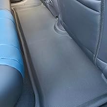 Center rear floor mat for BYD Dolphin, bridging the gap between seats with a seamless fit and easy-clean surface