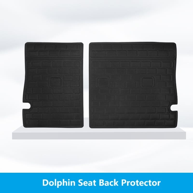 Durable rear seat back protectors for BYD Dolphin, designed to shield seat backs from scuffs and dirt