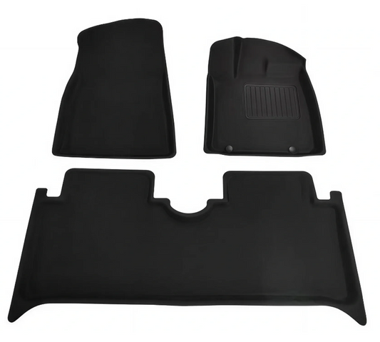 BYD Dolphin XPE floor mats set with anti slip texture and raised edges