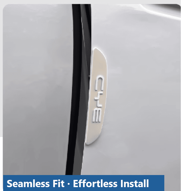 BYD door edge guard seamlessly installed – close-up finish view