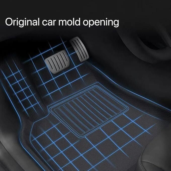 BYD Seal floor mat – precision fit with original car mold opening design, tailored for AU right-hand drive