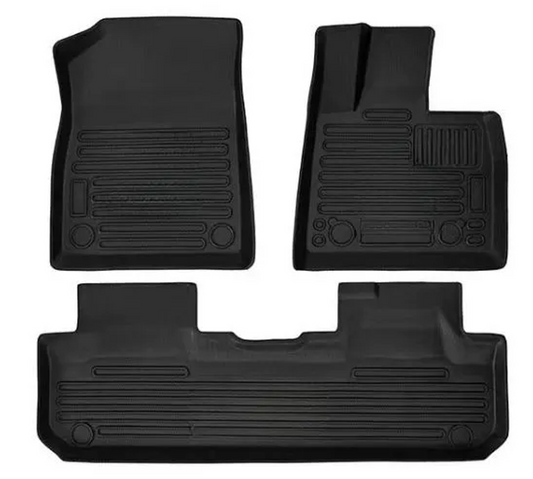 Front and rear floor mats set for BYD Sealion 6 made from waterproof TPE