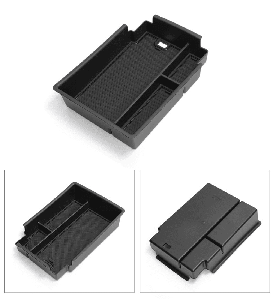 BYD Sealion 7 center armrest storage box tray with ABS material and multi-compartment design for interior organization