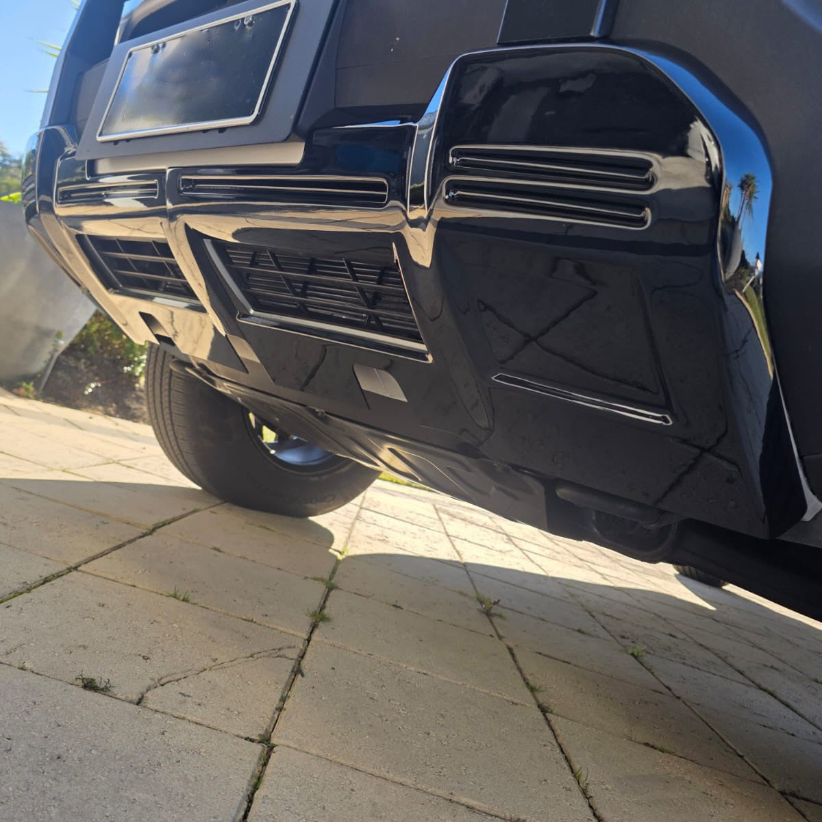 BYD Shark 6 Front Lower Bumper Skid Plate – Blackout Under Guard