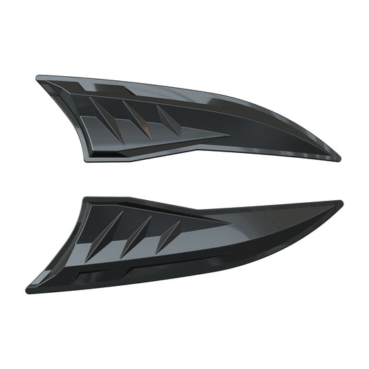 BYD Shark 6 hood decorative trim pair gloss black ABS
