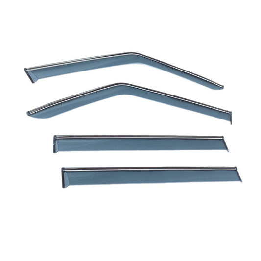 Set of 4 clear window visors for BYD Shark 6, shown on white background with front and rear pieces