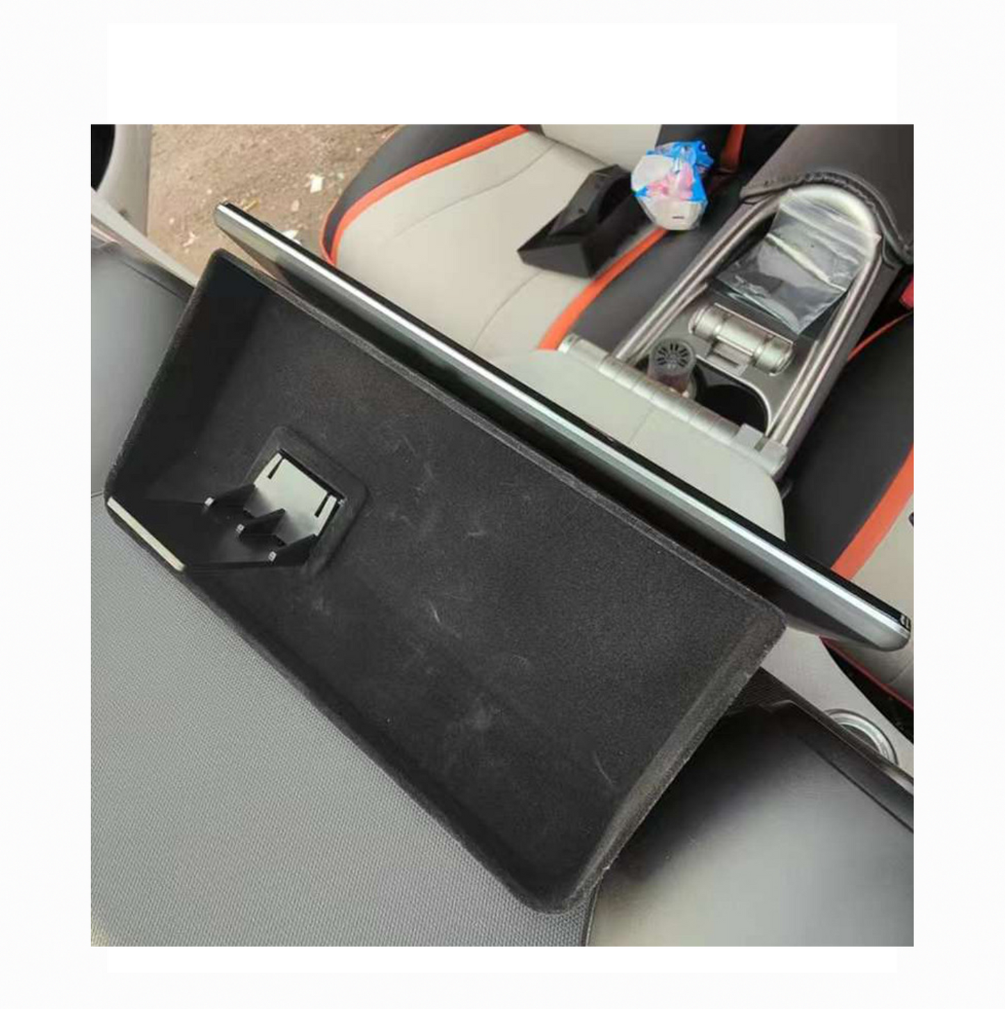 Rear Dashboard Storage Tray for BYD Dolphin – Custom Fit, Anti-Slip Organizer