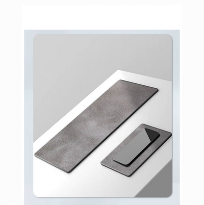 BYD Dolphin center console silicone storage mats, long and small rectangle anti-slip pads for car interior.