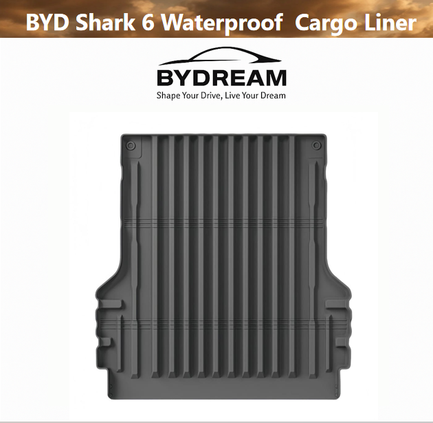 BYD Shark 6 boot mat waterproof custom fit for cargo area