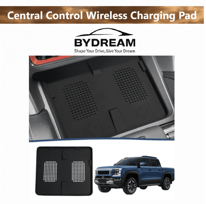 BYD Shark 6 wireless charging silicone pad for center console – BYDREAM accessory