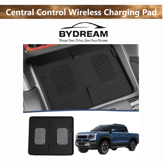 BYD Shark 6 wireless charging silicone pad for center console – BYDREAM accessory