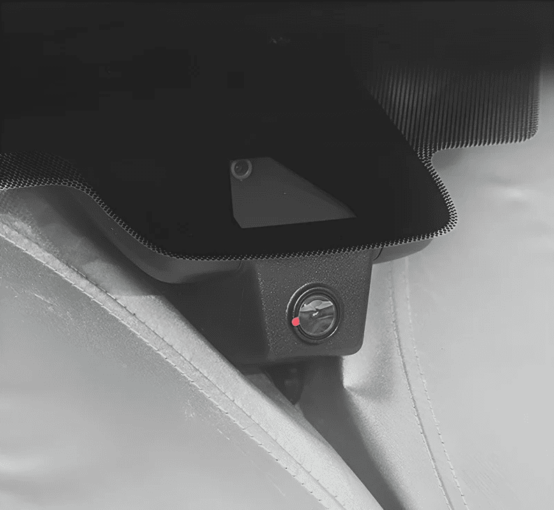 Compact storage pouch included with BYD front windshield sunshade, fits in glovebox or side pocket