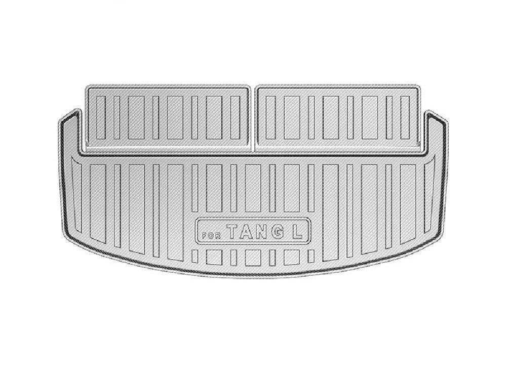 BYD Sealion 8 grey TPE boot liner custom fit waterproof cargo mat