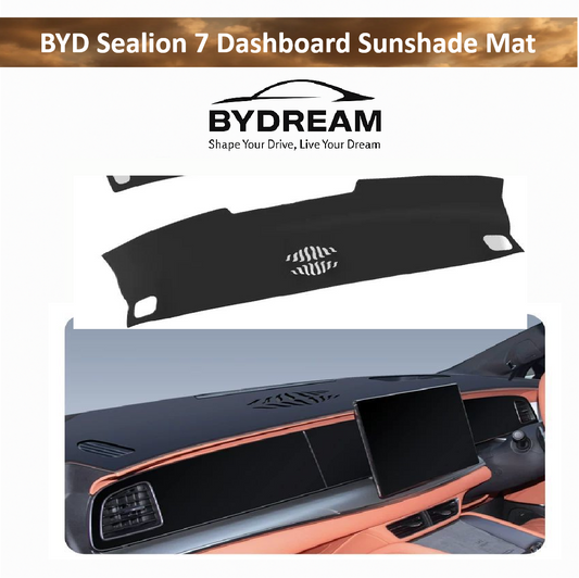 BYD Sealion 7 RHD dashboard sun shade mat anti glare heat protection

