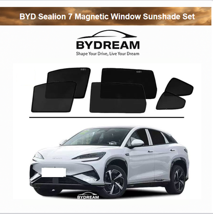 BYD Sealion 7 magnetic window sunshade set for car windows
