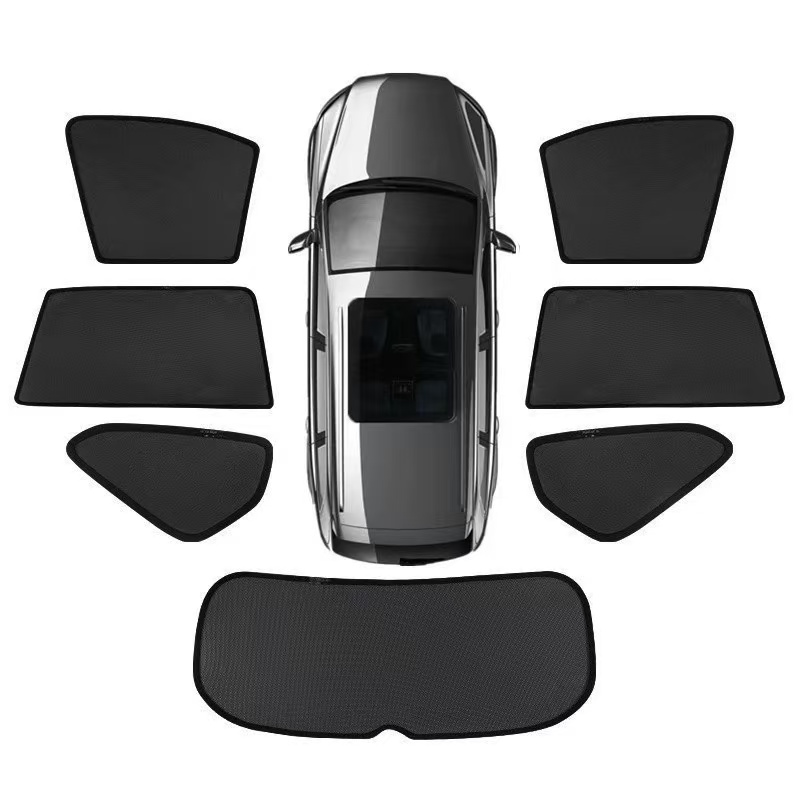 BYD Sealion 7 window sunshade full set coverage layout
