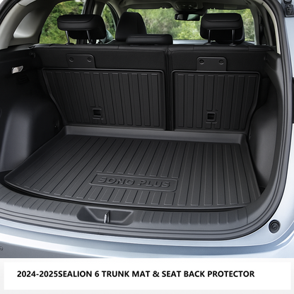 BYD Sealion 6 trunk mat and rear seatback protector set 2024–2025 | bydream.com.au