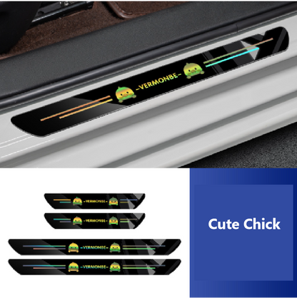 BYD Iridescent Door Sill Stickers – Seagull Dolphin Seal Sealion Compatible