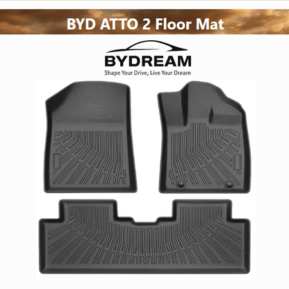 Custom TPE floor mats for BYD ATTO 2 2025+