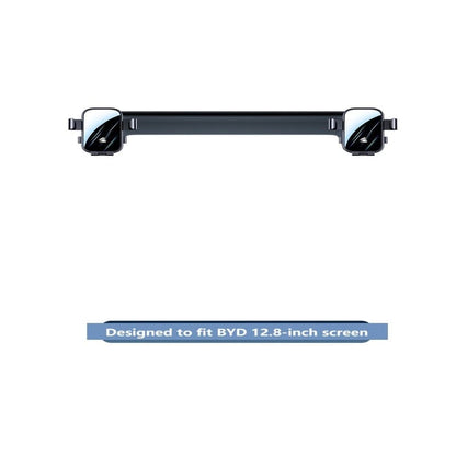 Phone holder mount for BYD 12.8-inch rotating infotainment screen – dual-sided design
