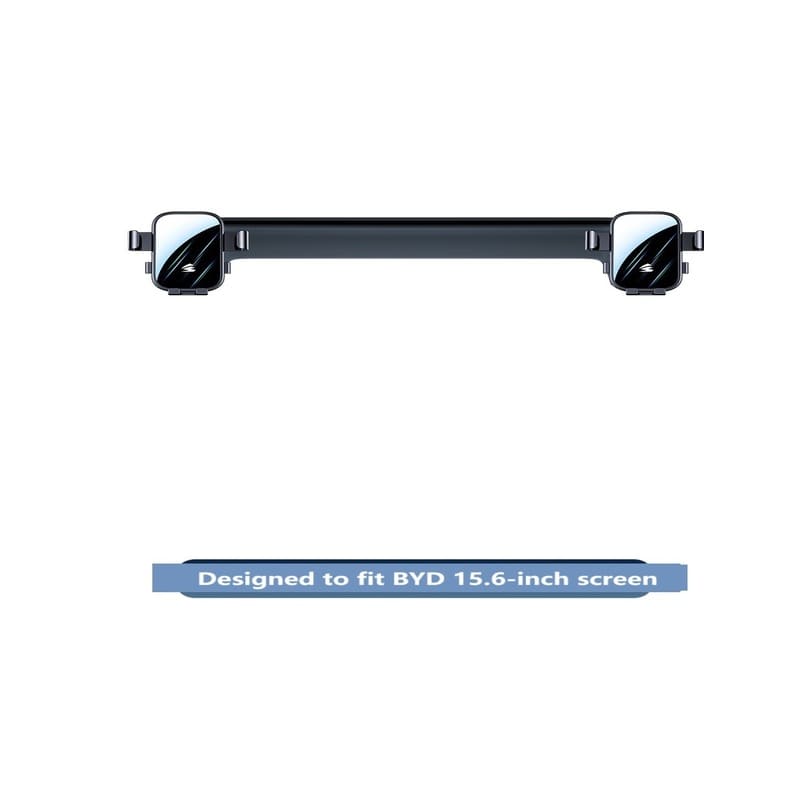 Phone holder mount for BYD15.6-inch rotating infotainment screen – dual-sided design
