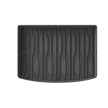 TPE waterproof cargo liner for BYD ATTO 3 – rear tboot mat with raised edges, custom-fit for all-weather protection.
