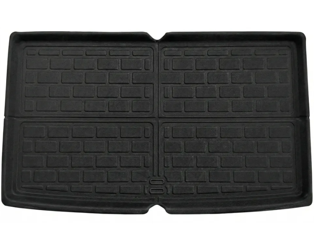 Rear XPE boot liner for BYD Dolphin showing anti-slip texture and precision moulded cargo area fit.