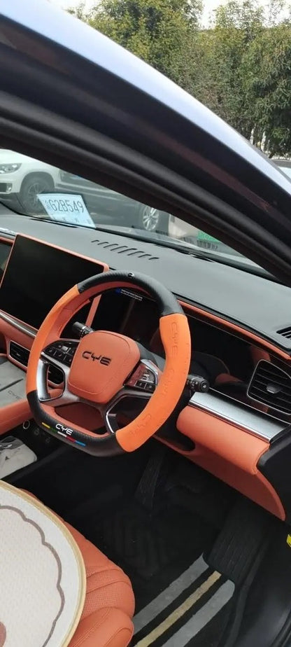 BYD Sealion 7 dashboard sun shade mat material and fit detail
