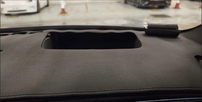 BYD Sealion 7 interior dashboard sun shade mat installed view
