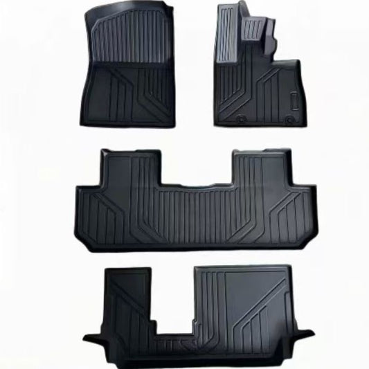 BYD Sealion 8 7-Seater RHD all-weather floor mats for the first, second and third rows