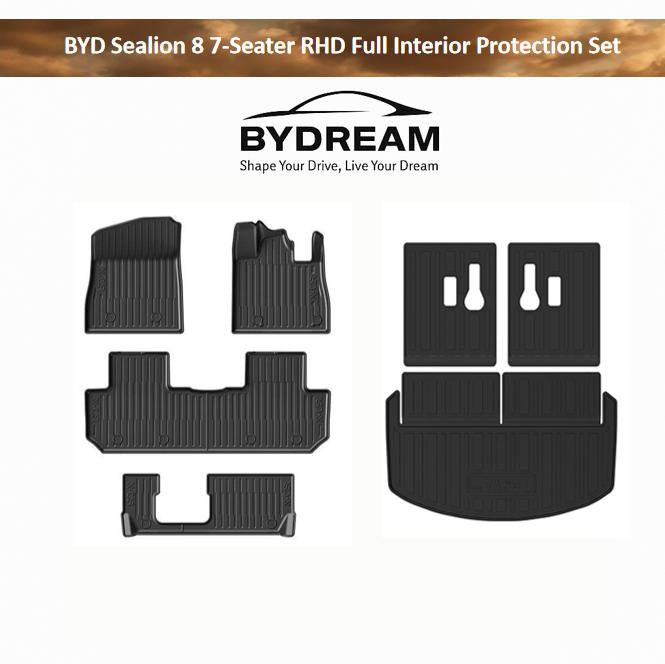 BYD Sealion 8 7-Seater RHD Full Interior Protection Set by BYDREAM