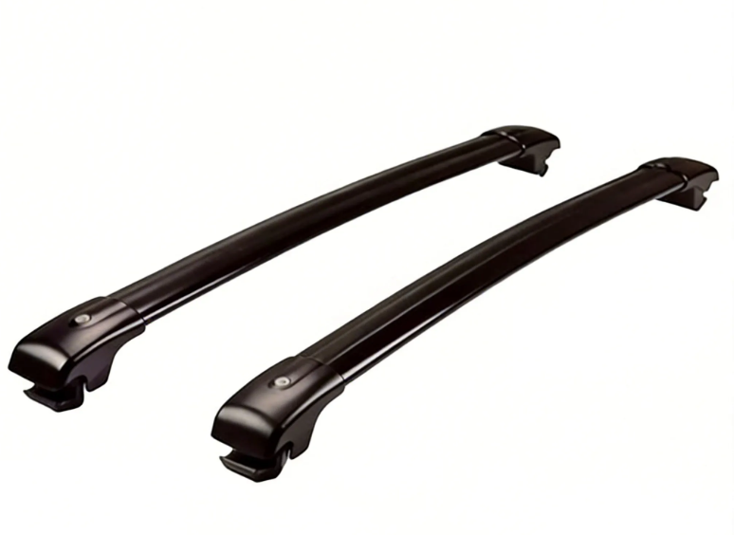 Aluminum roof rack cross bars designed for BYD Shark 6 roof rail system