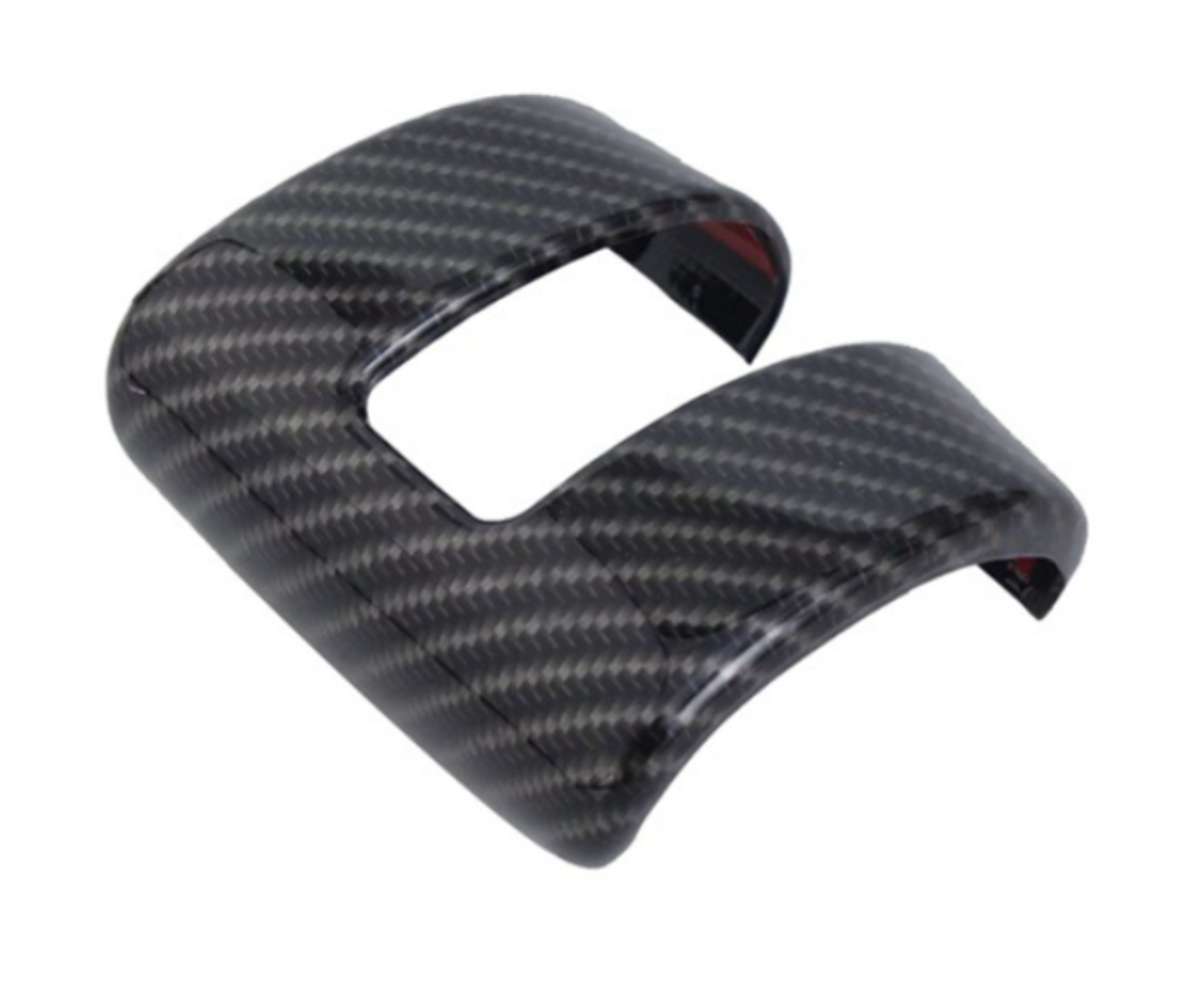 Carbon fiber gear selector trim cover accessory for BYD Shark 6