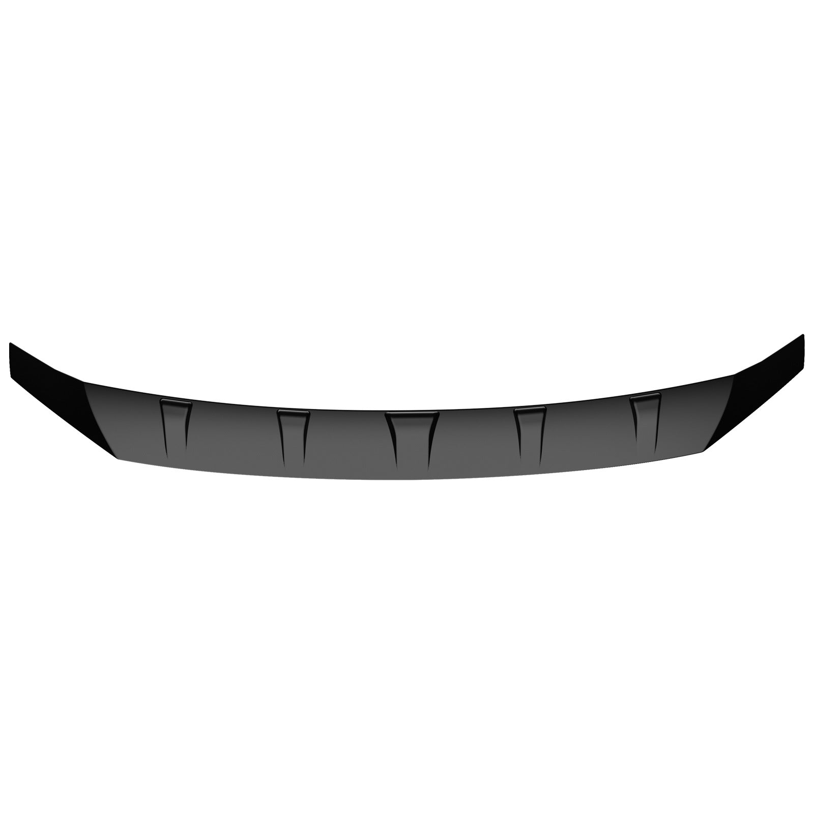 BYD Shark 6 front hood lip trim product gloss black ABS
