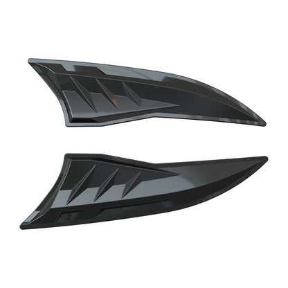 BYD Shark 6 hood decorative trim pair gloss black ABS

