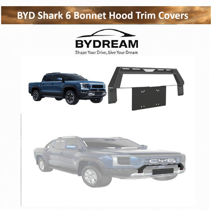 BYD Shark 6 mini front bumper steel styling upgrade 