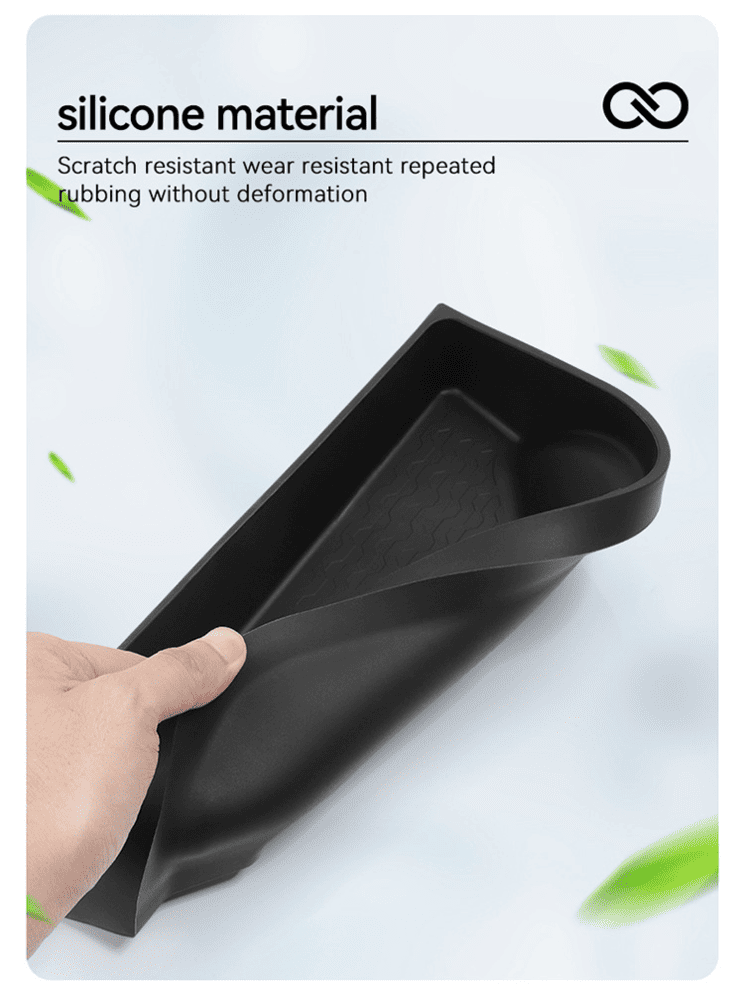 Flexible silicone storage tray for BYD Shark 6 – scratch-resistant, wear-resistant, and non-deforming organizer insert