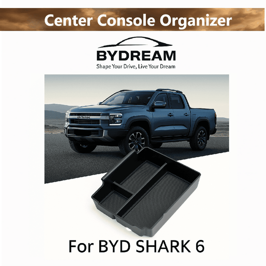 Main Image – Center Console Organizer for BYD Shark 6 Pickup Truck by BYDREAM